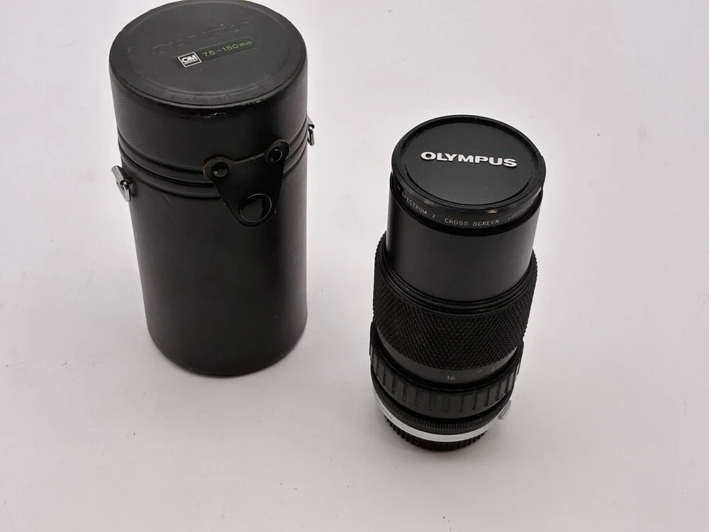Olympus OM-System Zuiko Auto-Zoom 75-150mm f/4 Lens OM Mount Made in Japan